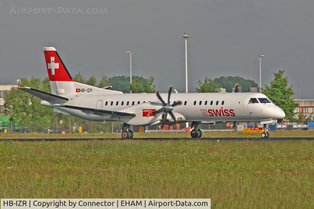 HB-IZR, 1996 Saab 2000 C/N 2000-033, No description.