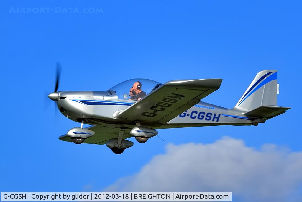 G-CGSH, 2010 Cosmik EV-97 TeamEurostar UK C/N 3604, Popular type