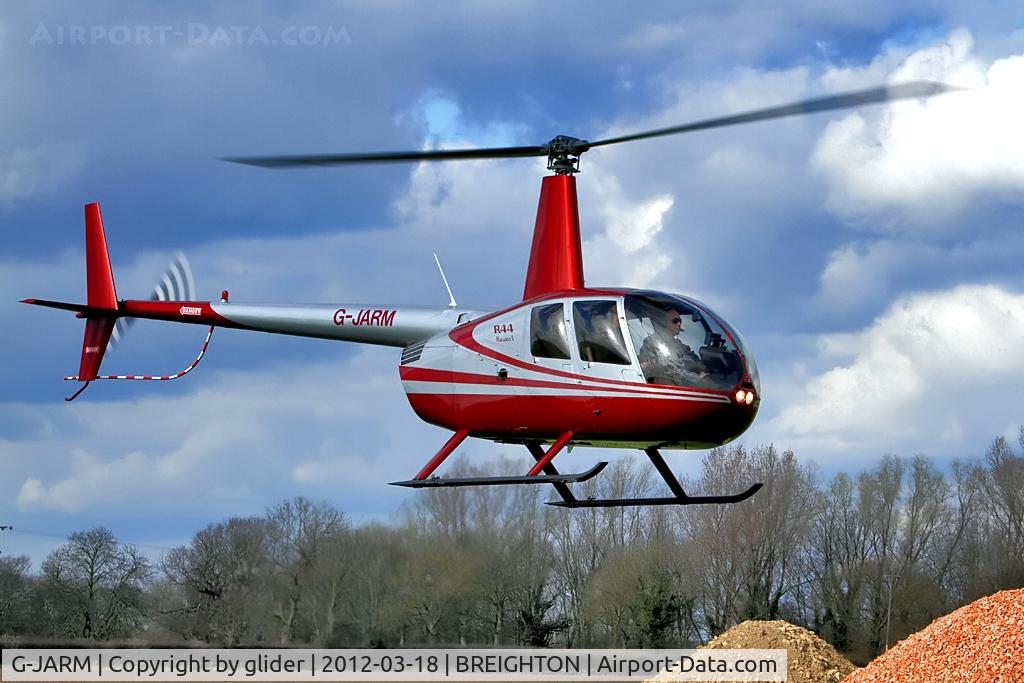 G-JARM, 2006 Robinson R44 Raven I C/N 1620, Arrival