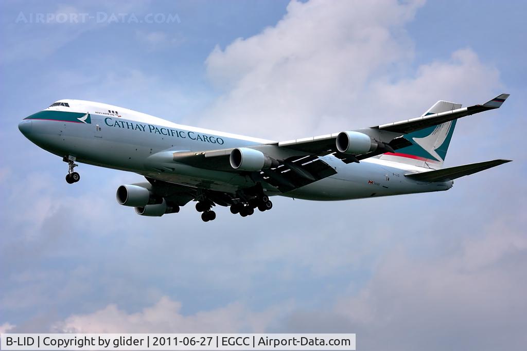 B-LID, 2009 Boeing 747-467F/SCD C/N 36869, Finals 23R Manchester