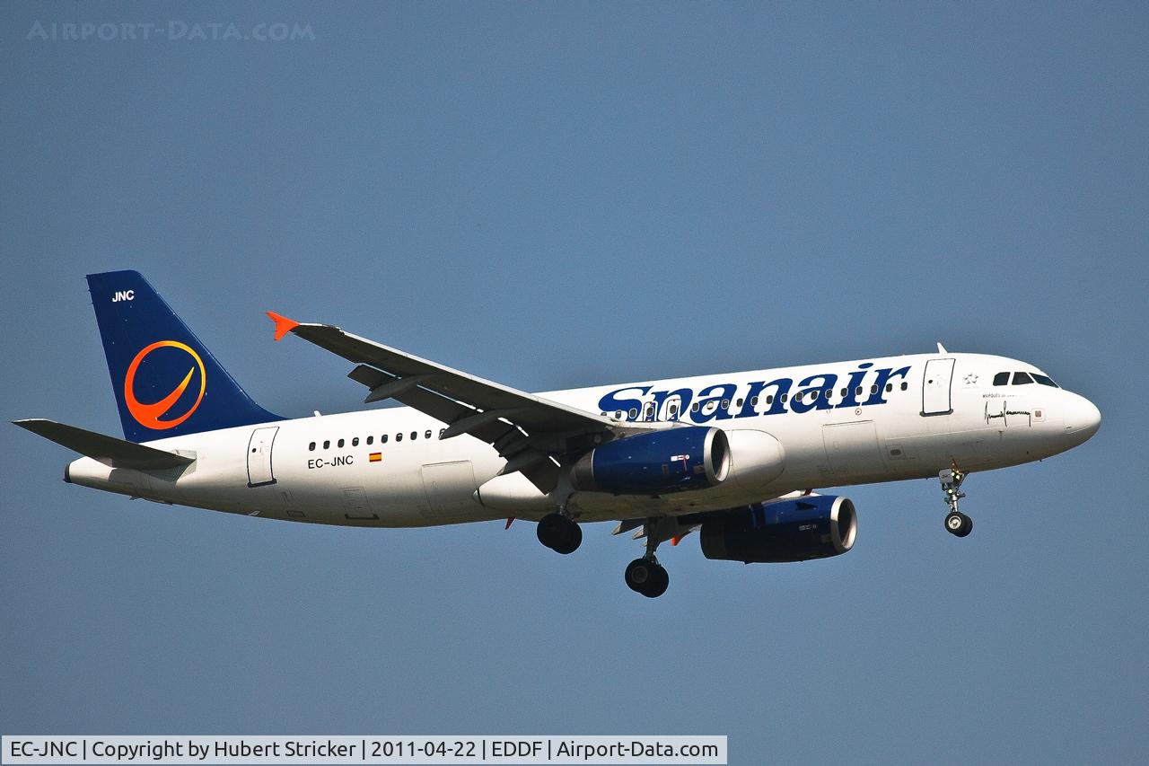 EC-JNC, 2005 Airbus A320-232 C/N 2589, Frankfurt