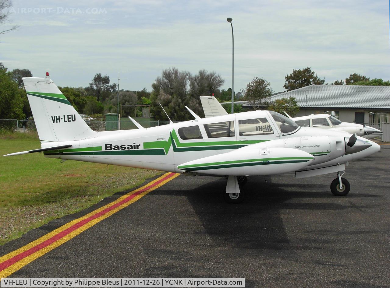 VH-LEU, 1967 Piper PA-30 Twin Comanche Twin Comanche C/N 30-1346, Parking position.