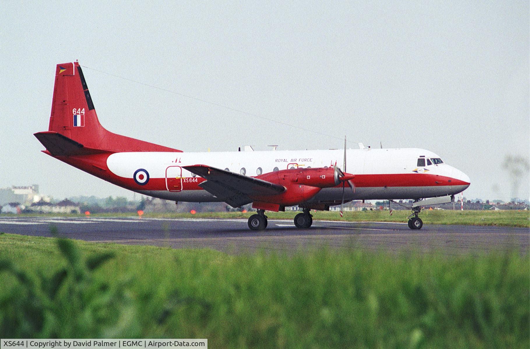 XS644, Hawker Siddeley HS-780 Andover E3A C/N BN28, XS644 at Southend Airport