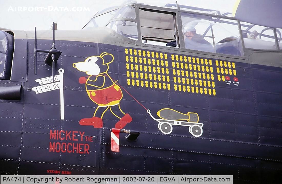 PA474, 1945 Avro 683 Lancaster B1 C/N VACH0052/D2973, MICKEY the MOOCHER.BBMF.QR M.