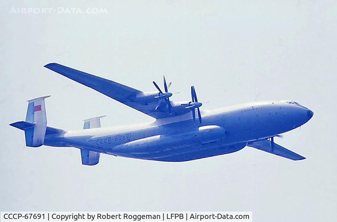 CCCP-67691, 1967 Antonov An-22 C/N 76340106, AEROFLOT.