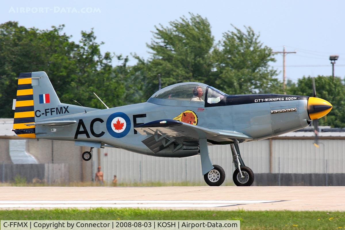 C-FFMX, 2006 Titan T-51 Mustang C/N M04XXXCOHK0040, EAA Airventure 2008.