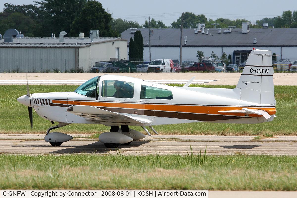 C-GNFW, 1975 American Aviation AA-5 Traveler C/N AA5-0692, EAA Airventure 2008.