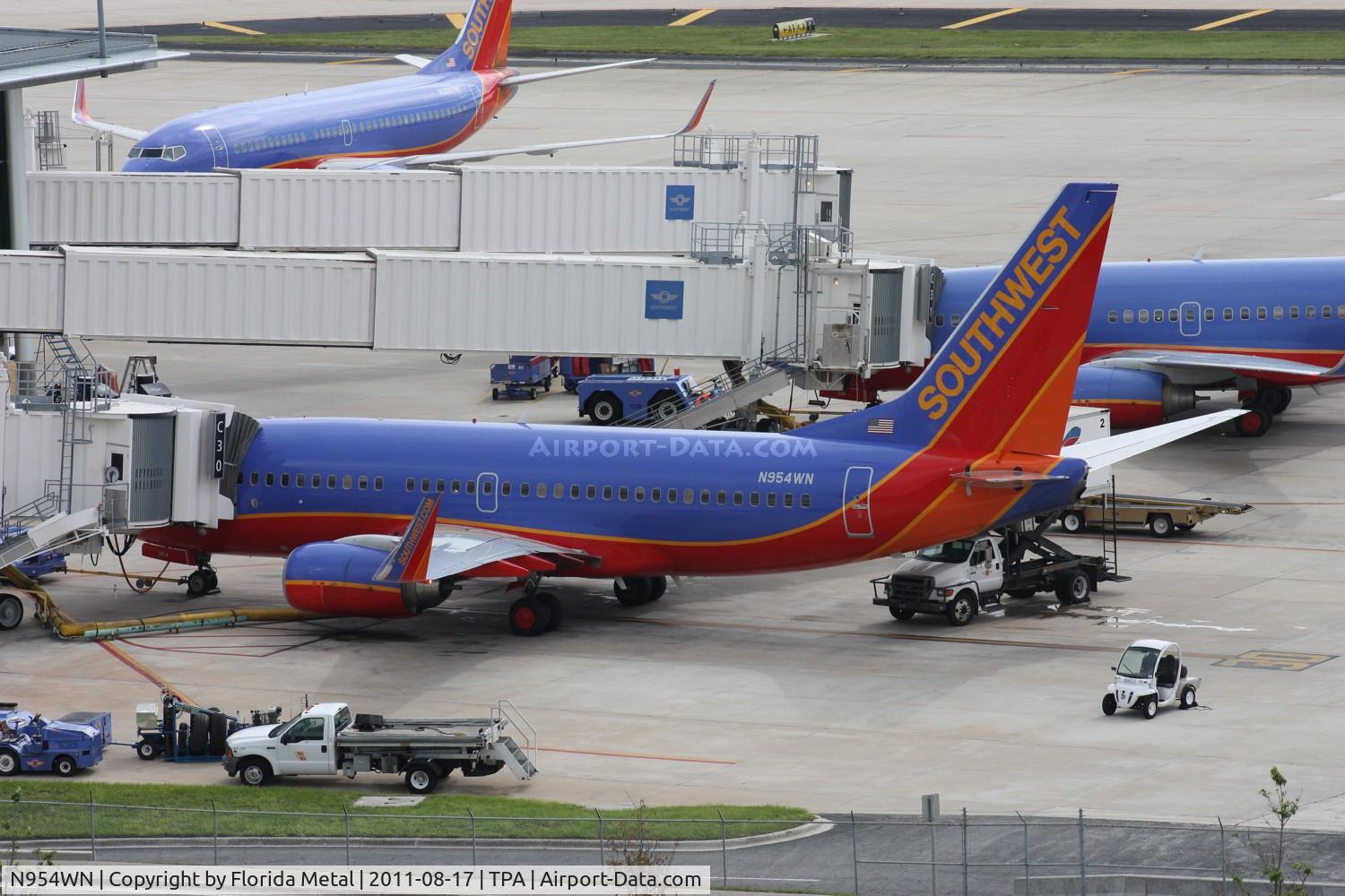 N954WN, 2010 Boeing 737-7H4 C/N 36669, Southwest 737