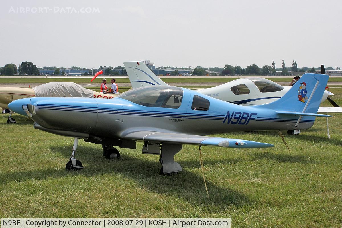 N9BF, 1995 Lancair 320 C/N 771, EAA Airventure 2008.
