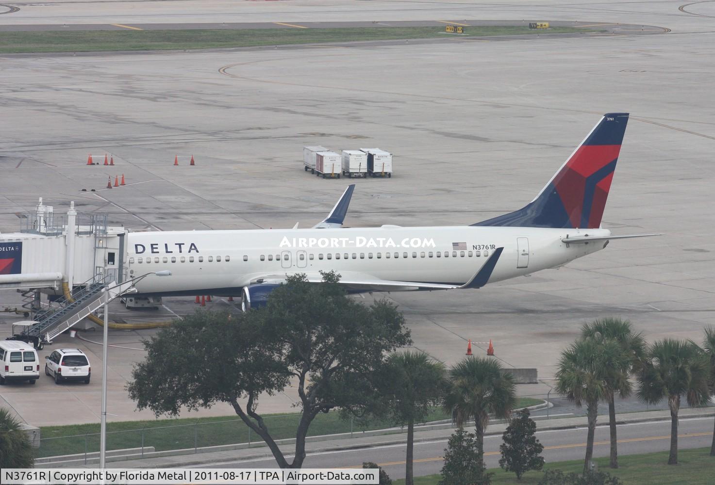 N3761R, 2001 Boeing 737-832 C/N 29628, Delta 737
