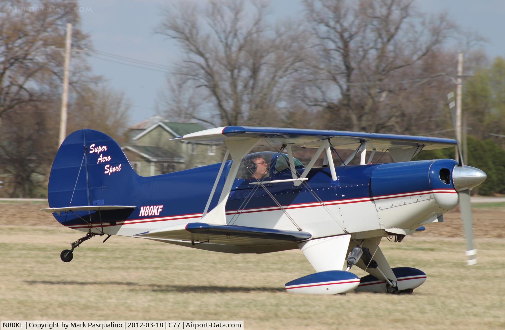 N80KF, 1984 EAA Acro Sport I C/N 877, Acro Sport