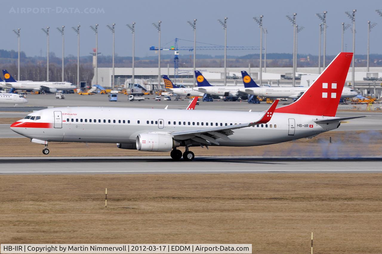 HB-IIR, 2004 Boeing 737-86Q C/N 30295, Privat Air
