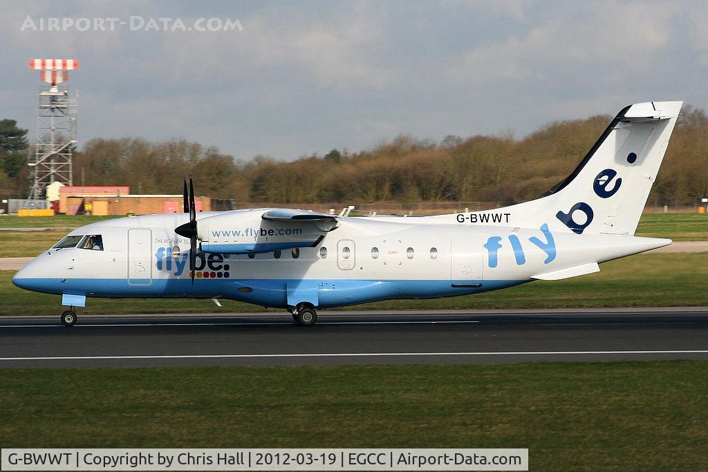 G-BWWT, 1995 Dornier 328-100 C/N 3022, now in flybe colours