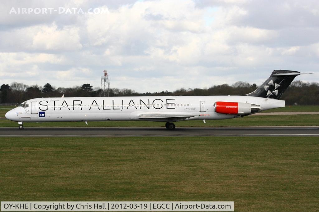 OY-KHE, 1988 McDonnell Douglas MD-82 (DC-9-82) C/N 49604, Scandinavian Airlines