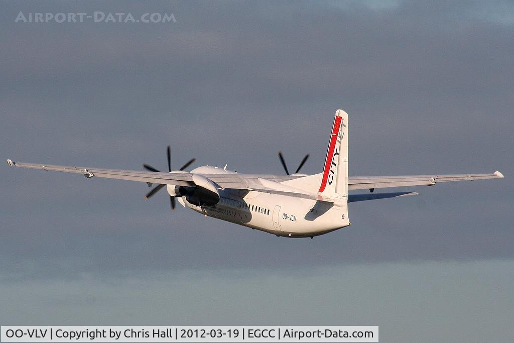 OO-VLV, 1989 Fokker 50 C/N 20160, Cityjet