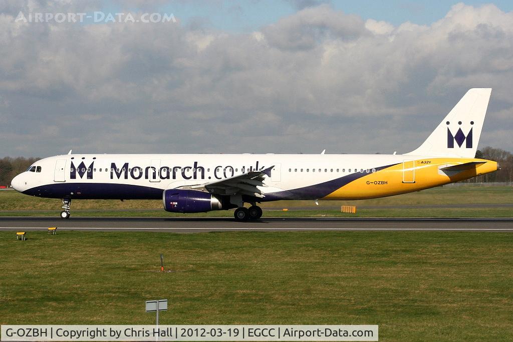 G-OZBH, 2004 Airbus A321-231 C/N 2105, in Monarch's new scheme