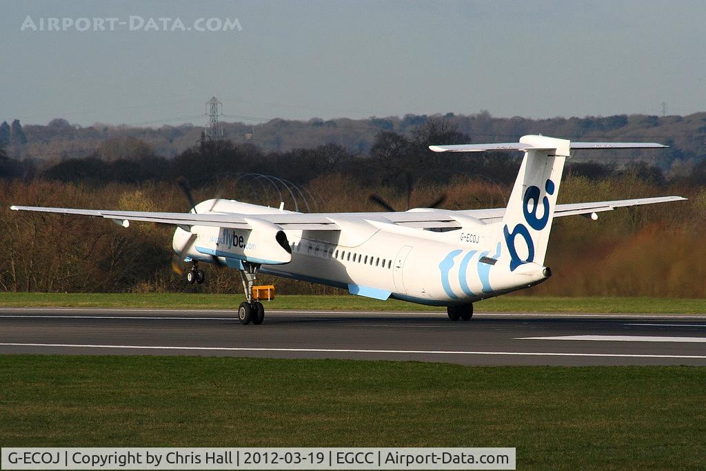 G-ECOJ, 2008 De Havilland Canada DHC-8-402Q Dash 8 C/N 4229, flybe