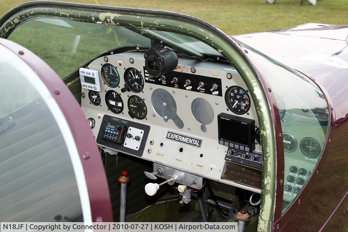 N18JF, 1970 Thorp T-18 Tiger C/N 262, EAA Airventure 2010.