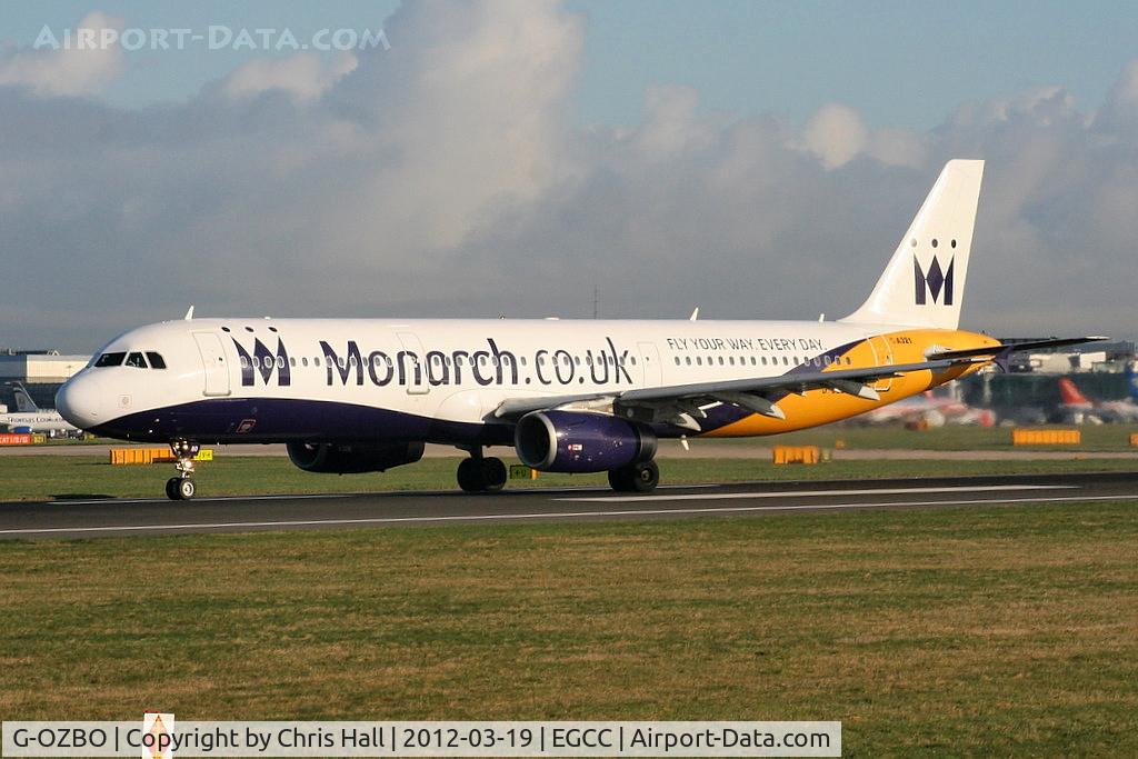 G-OZBO, 2000 Airbus A321-231 C/N 1207, in Monarch's new scheme