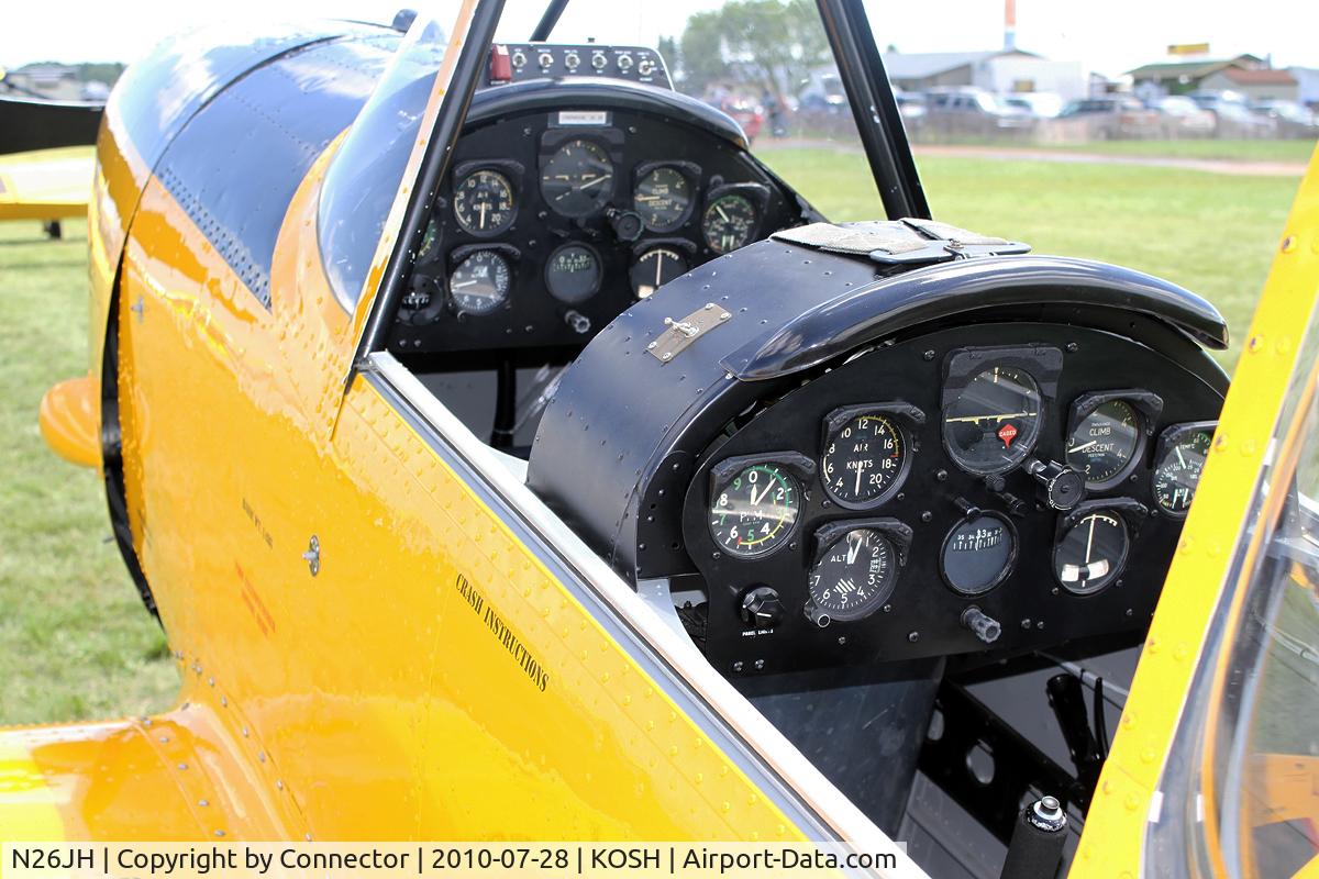 N26JH, 1953 De Havilland DHC-1 Chipmunk 22 C/N C1/0887, EAA Airventure 2010.