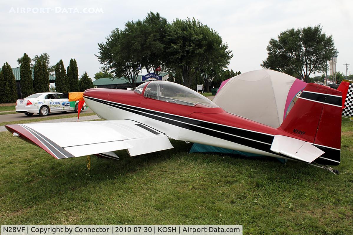 N28VF, 2000 Vans RV-8 C/N 80861, EAA Airventure 2010.