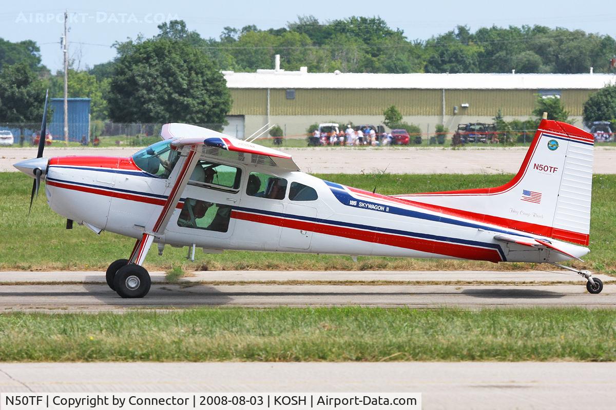 N50TF, 1979 Cessna A185F Skywagon 185 C/N 18503952, EAA Airventure 2008.