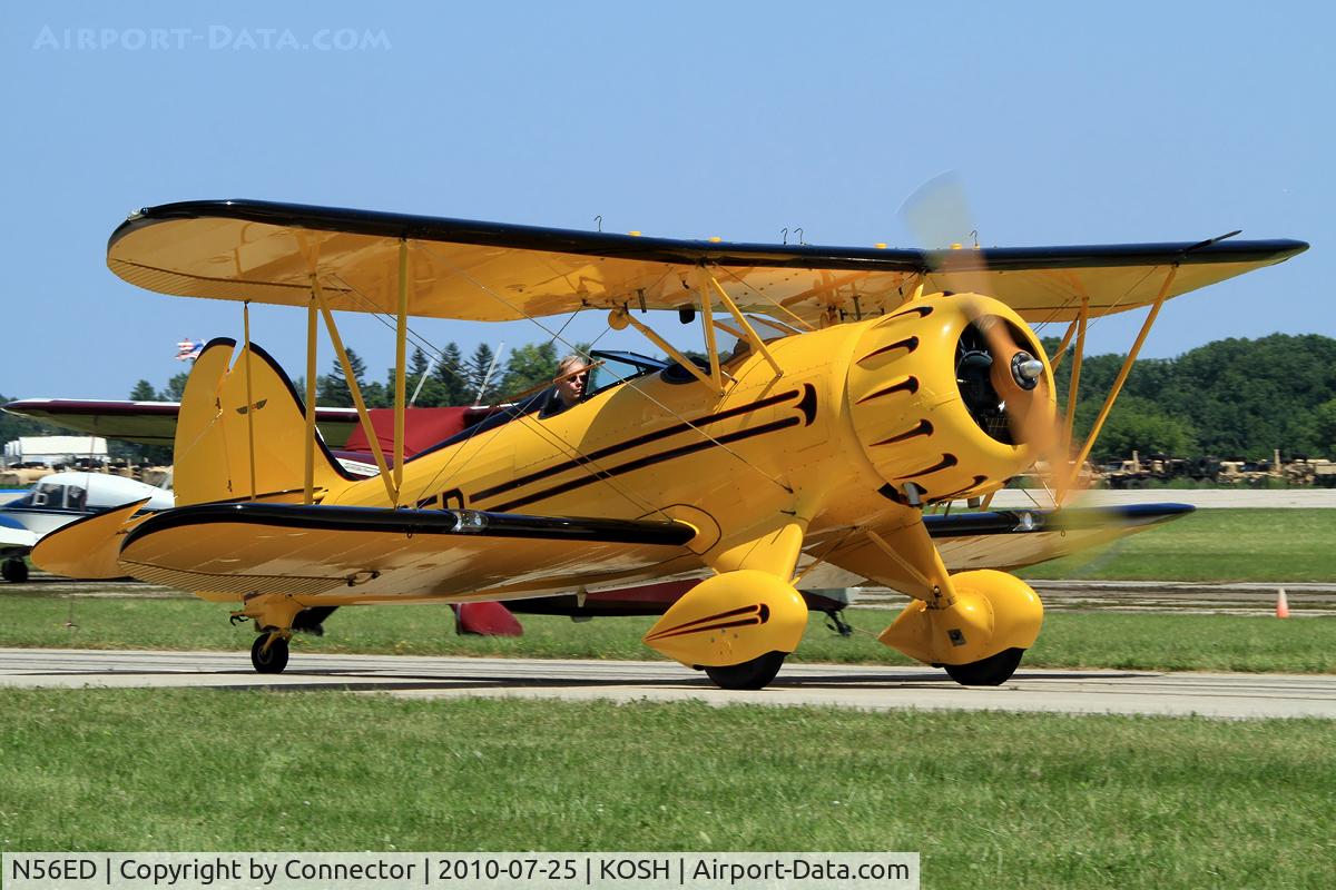 N56ED, 1998 Waco YMF-F5C C/N F5C082, EAA Airventure 2010.