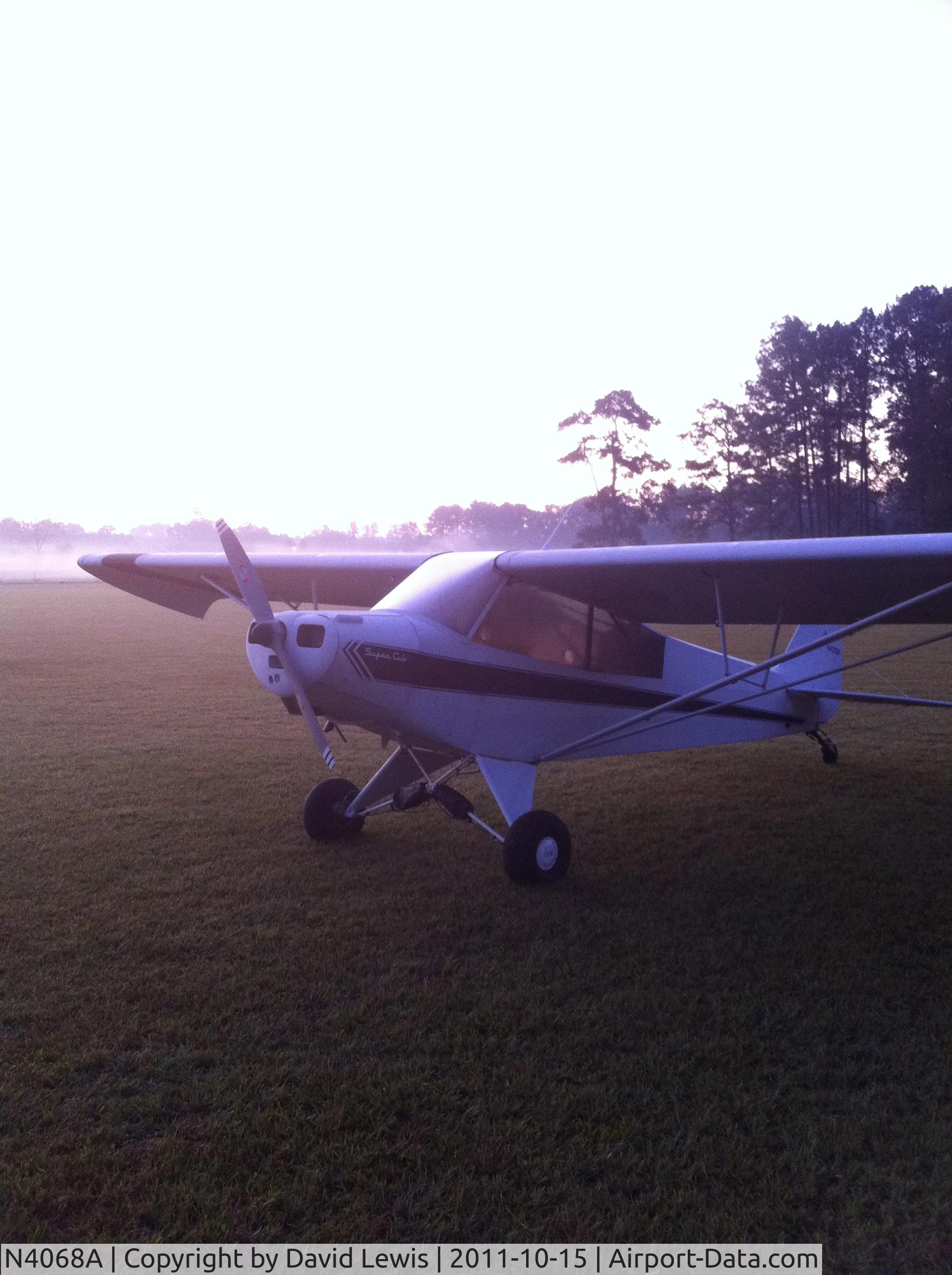 N4068A, 1952 Piper L-18C Super Cub C/N 18-2121, Here is the newest member of our family at its first fly in at Nesoms WC Fields in Elizabeth LA.
