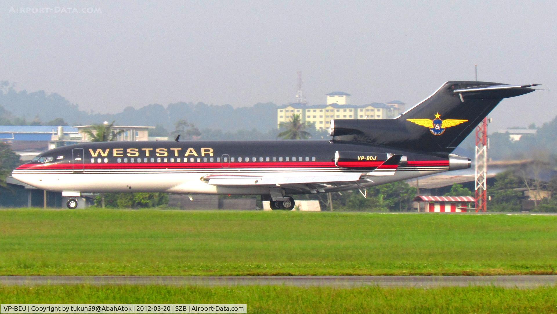 VP-BDJ, 1968 Boeing 727-23 C/N 20046, Weststar