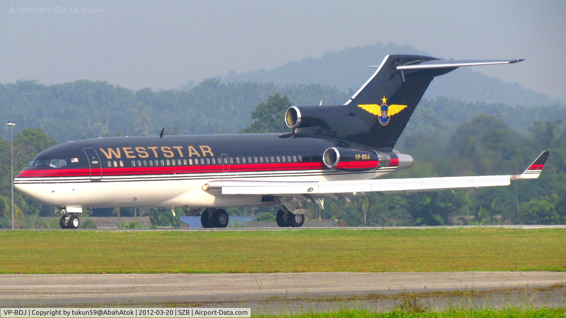 VP-BDJ, 1968 Boeing 727-23 C/N 20046, Weststar