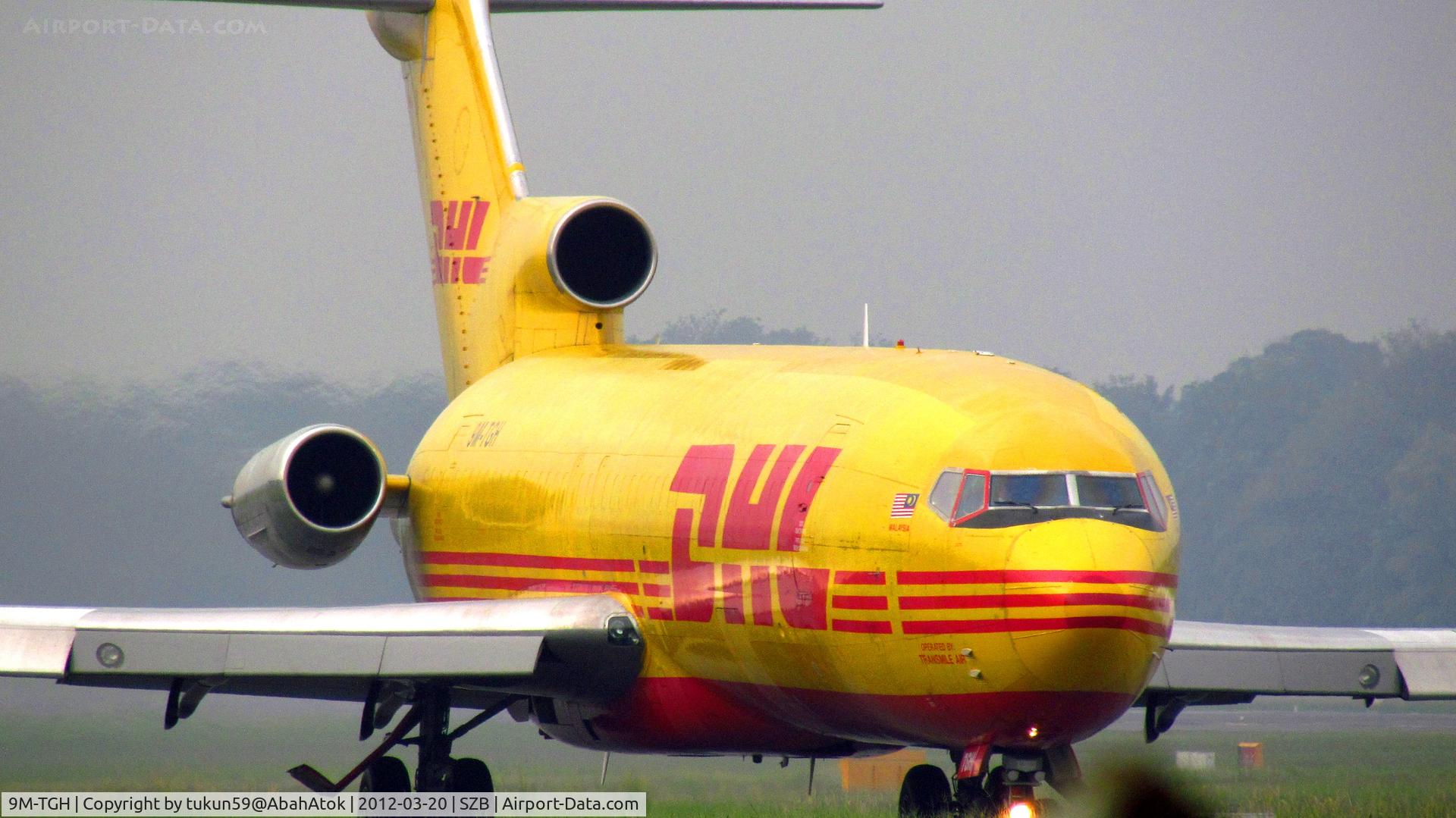 9M-TGH, 1979 Boeing 727-247F C/N 21701, DHL (Transmile Air Services)
