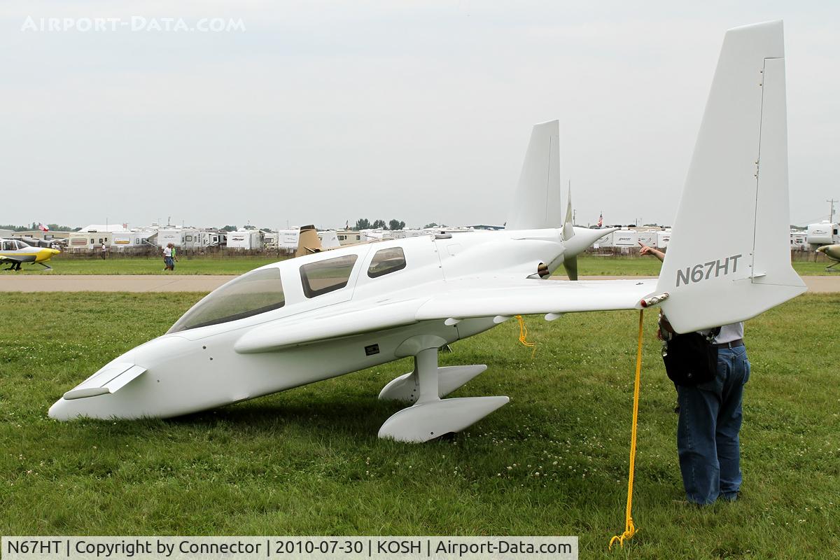 N67HT, 2006 Co-Z Cozy Mark IV C/N 0755, EAA Airventure 2010.