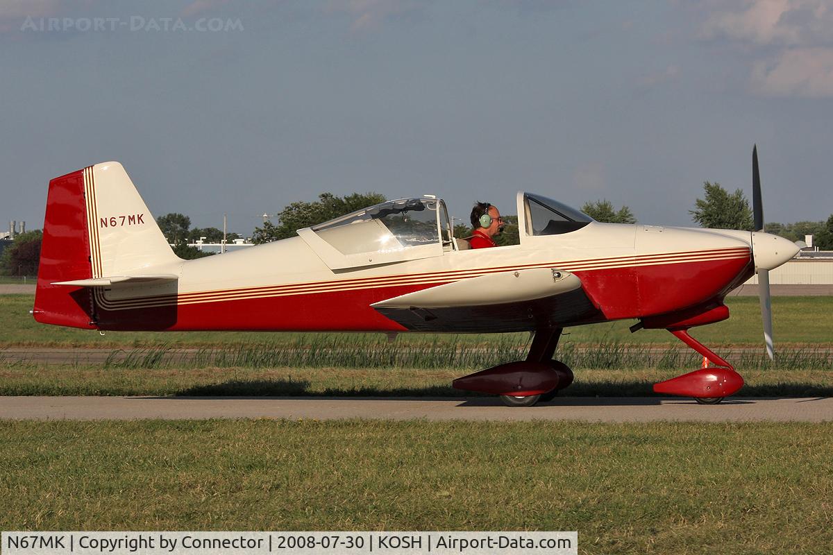 N67MK, 1994 Vans RV-6A C/N 001 (N67MK), EAA Airventure 2008.