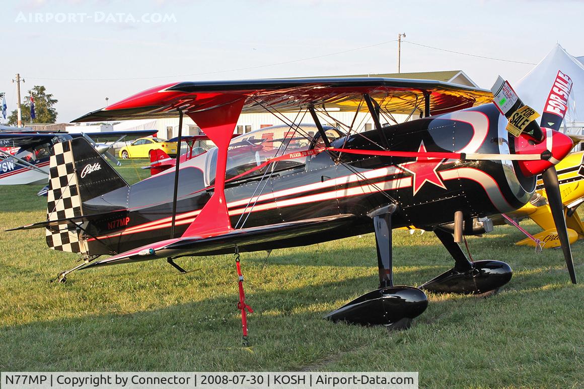 N77MP, 2005 Pitts Model 12 C/N MSS-3, EAA Airventure 2008.
