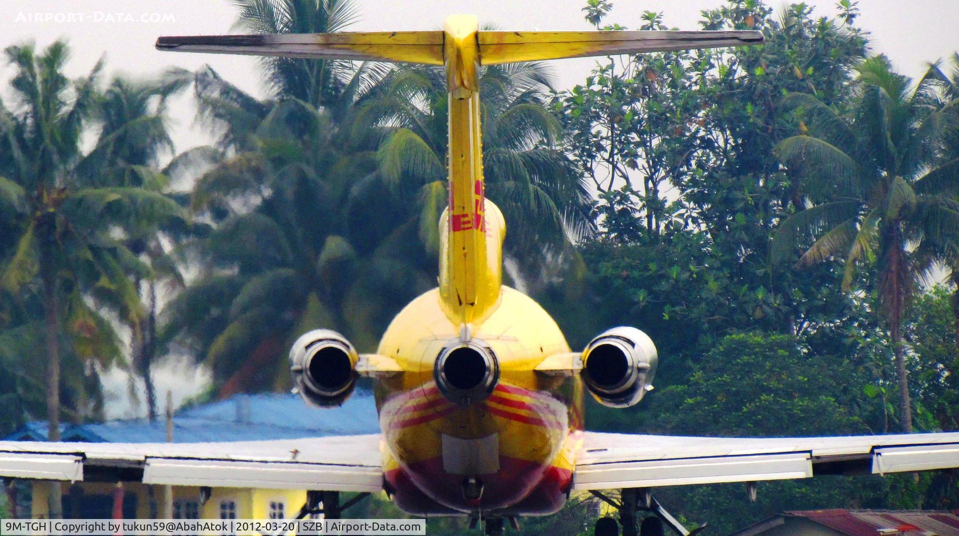 9M-TGH, 1979 Boeing 727-247F C/N 21701, DHL (Transmile Air Services)