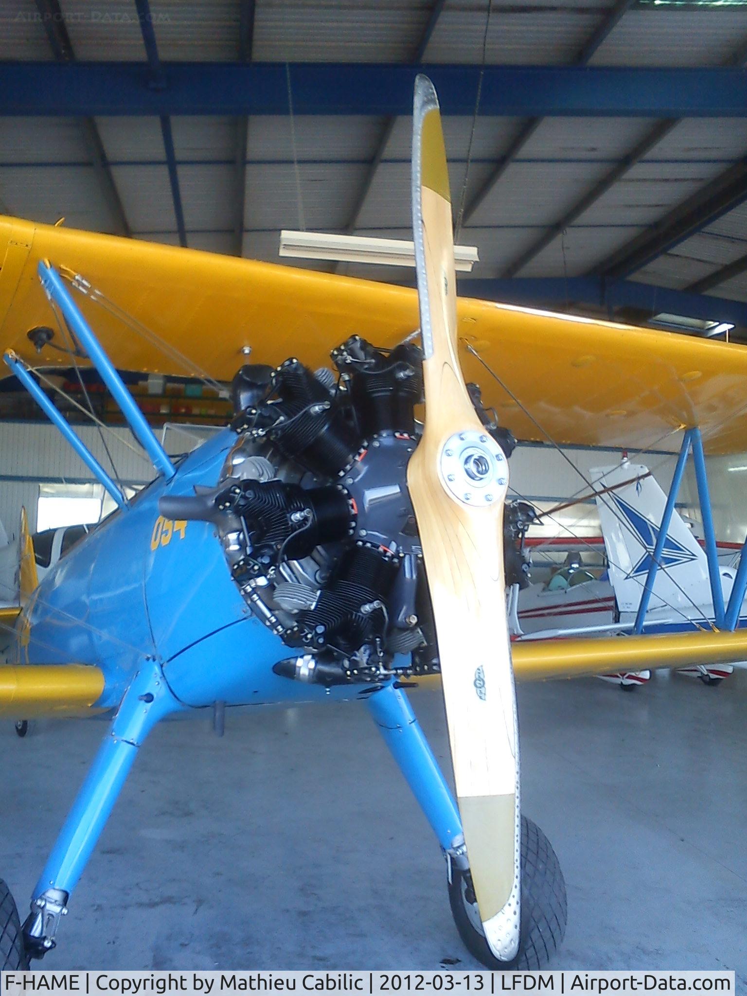F-HAME, 1940 Boeing A75 C/N 75-190, Boeing A75
