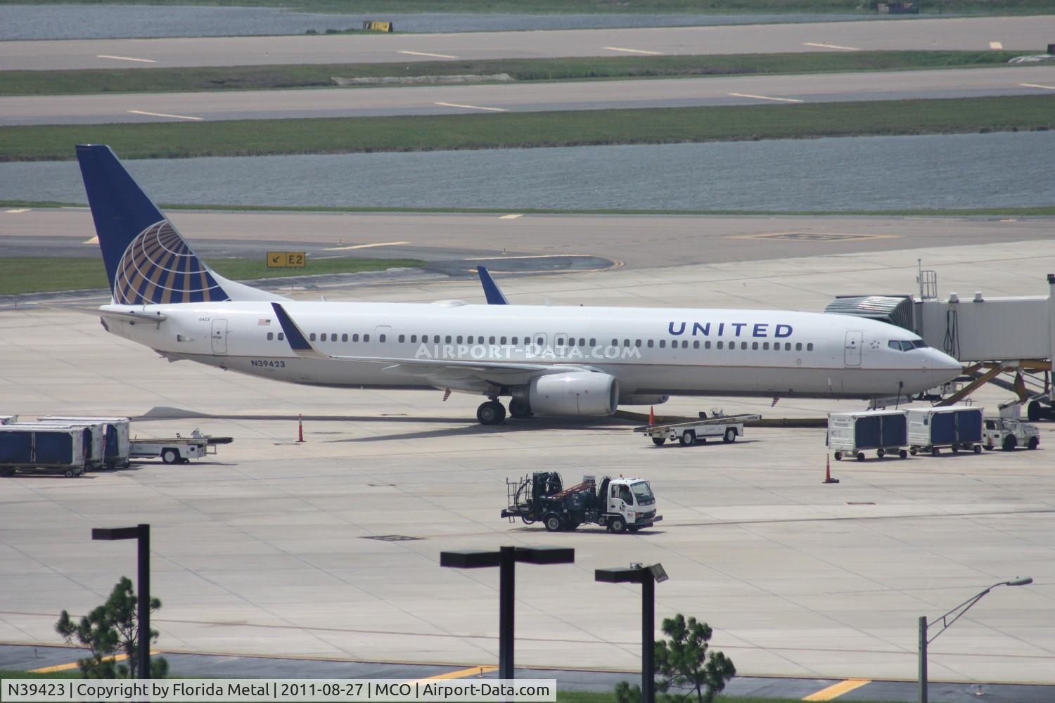 N39423, 2008 Boeing 737-924/ER C/N 32829, United 737-900