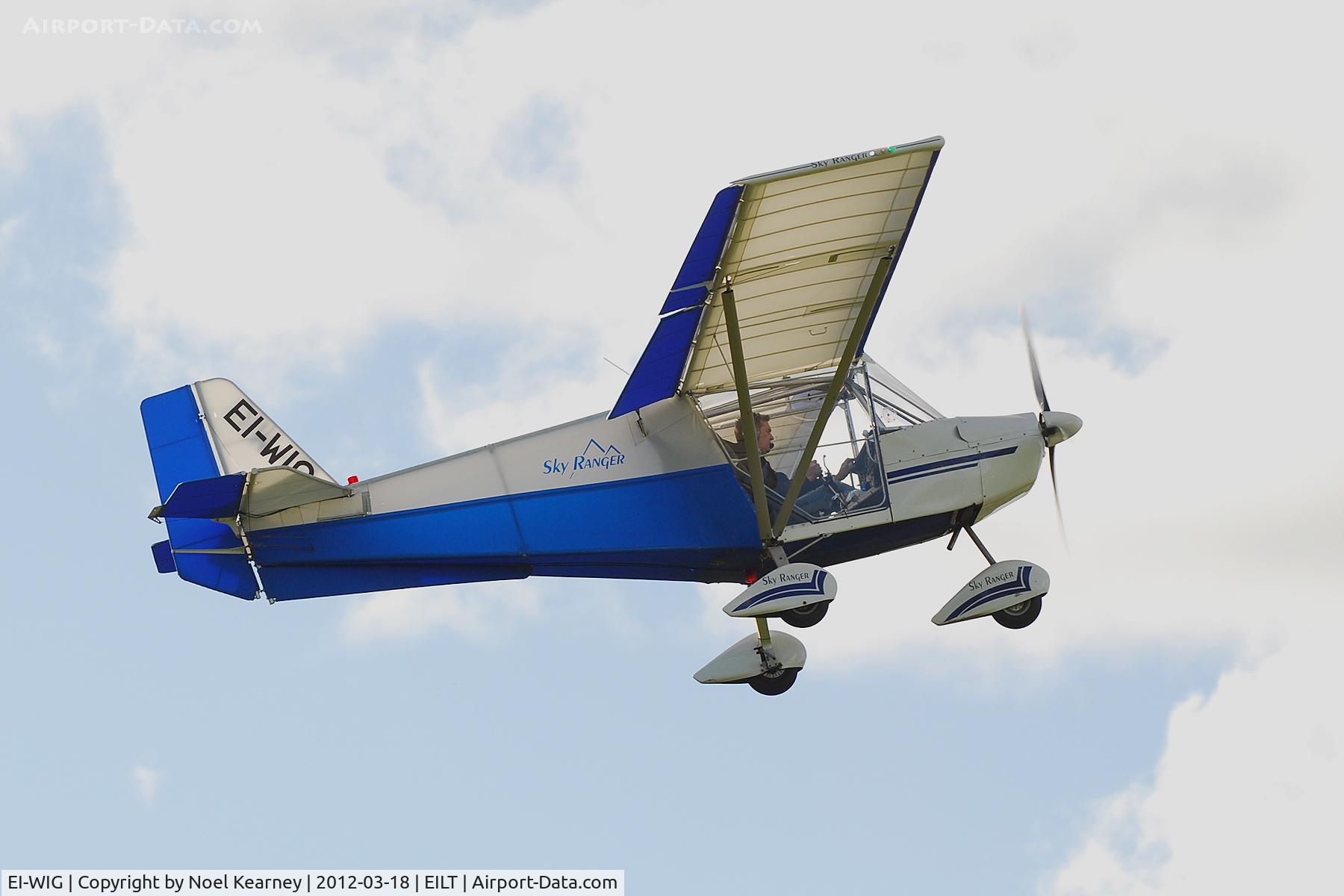 EI-WIG, 2007 Best Off Skyranger 912 C/N SKR0504608, Departing from Limetree airfield