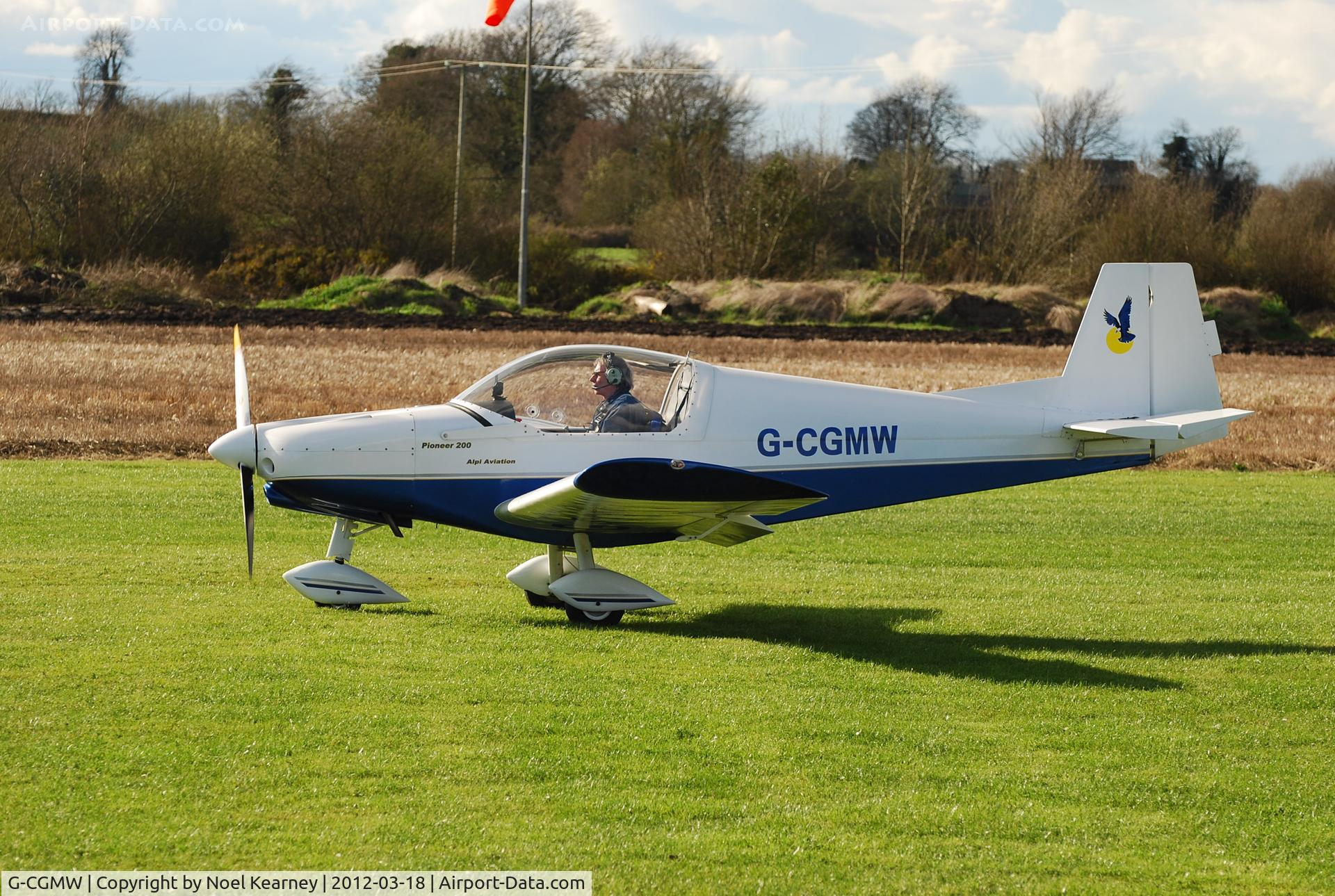 G-CGMW, 2010 Alpi Aviation Pioneer 200-M C/N LAA 334-14958, At the March Fly-in at Limetree Airfield.