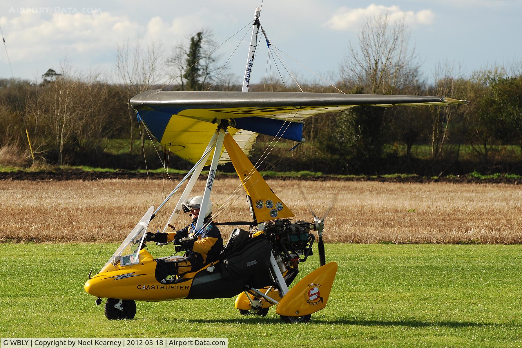 G-WBLY, 2004 Mainair Pegasus Quik C/N 8057, At the March Fly-in at Limetree Airfield.