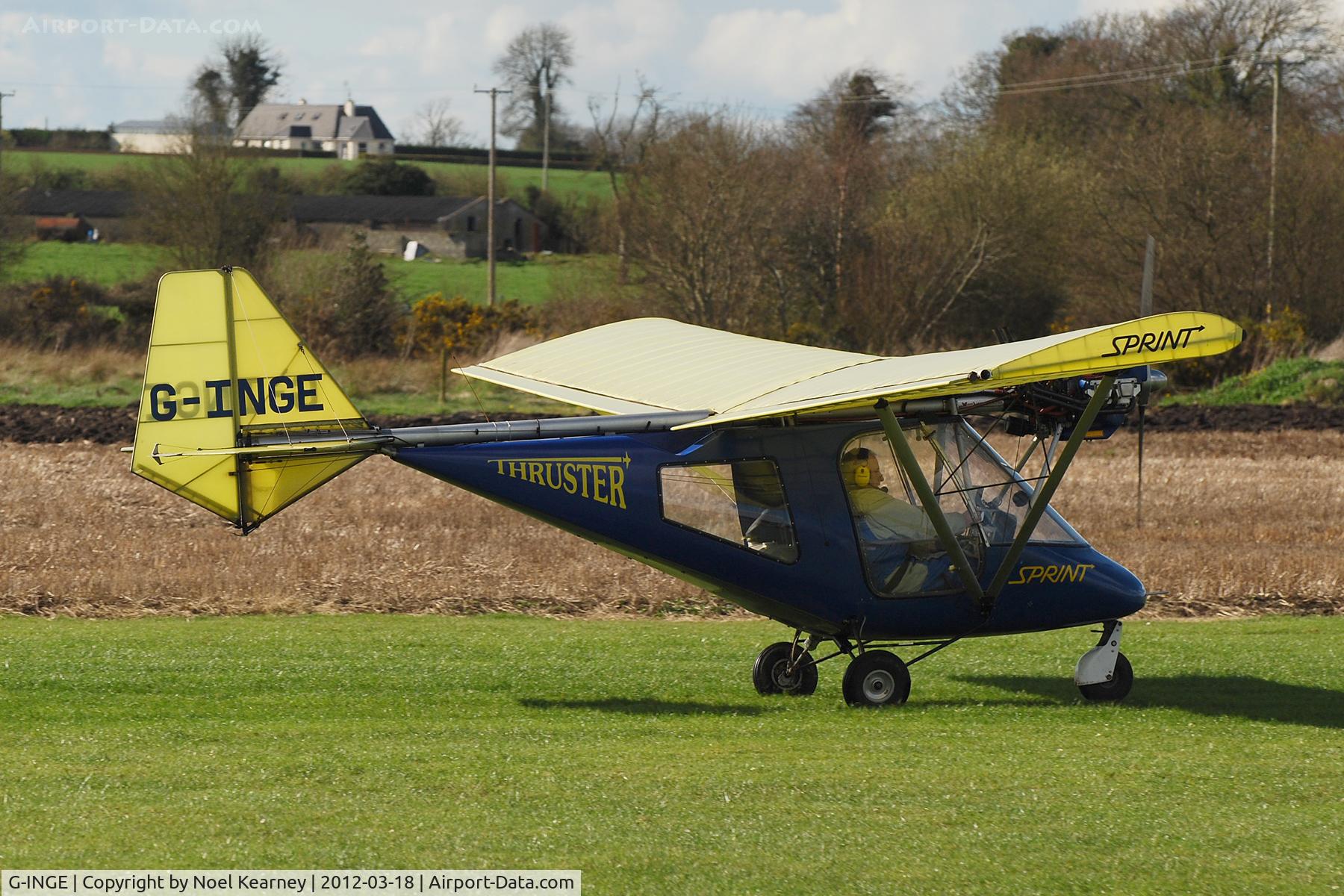G-INGE, 1999 Thruster T600N C/N 9039-T600N-033, At the March Fly-in at Limetree Airfield.