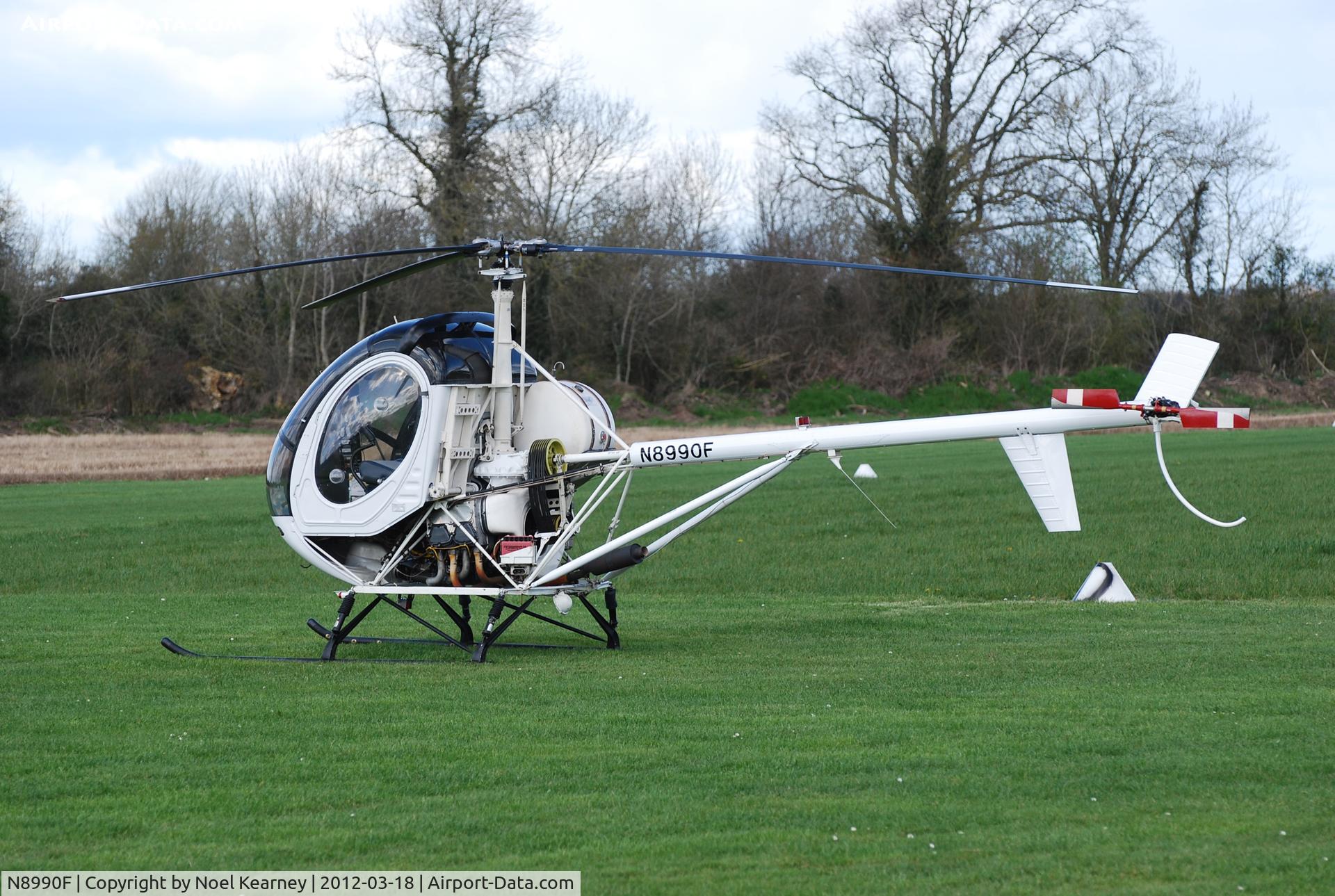 N8990F, 1974 Hughes 269C C/N 640313, At the March Fly-in at Limetree Airfield.