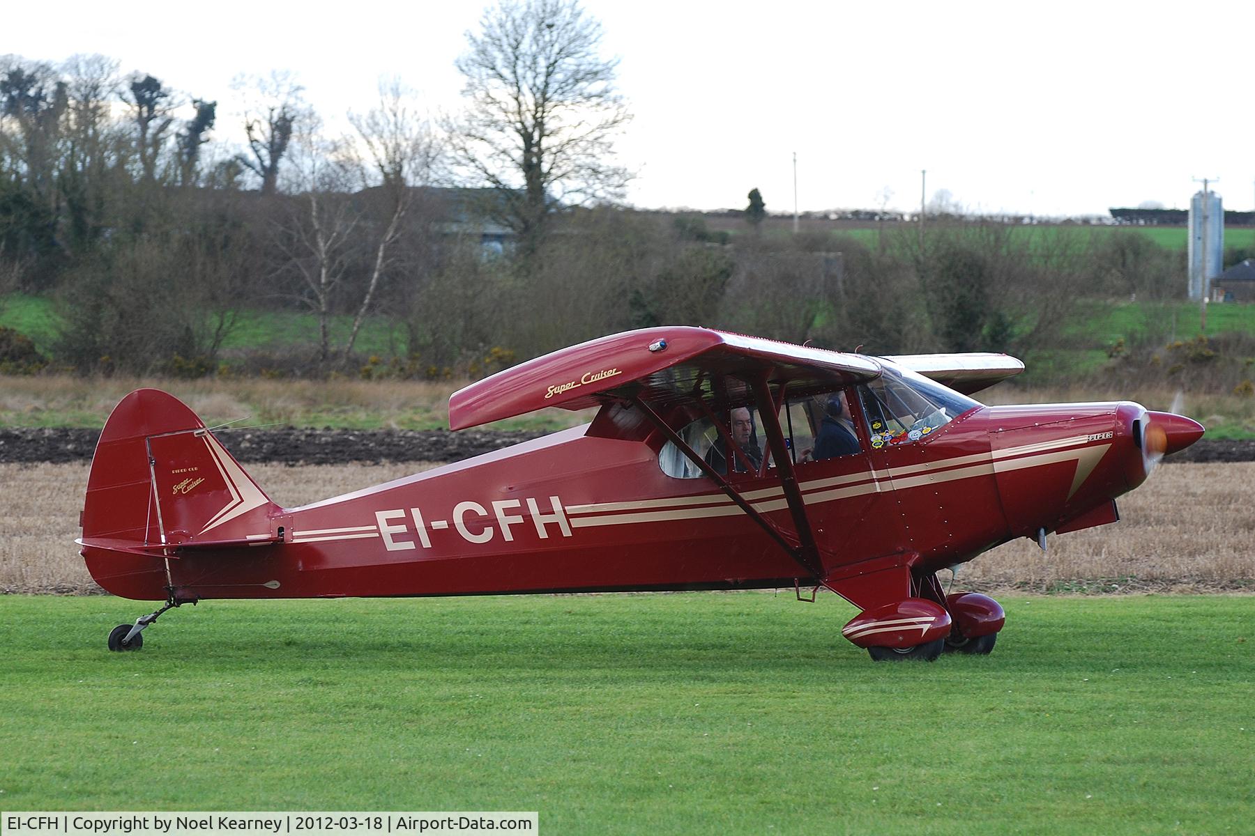 EI-CFH, 1947 Piper PA-12 Super Cruiser C/N 12-3110, At the March Fly-in at Limetree Airfield.