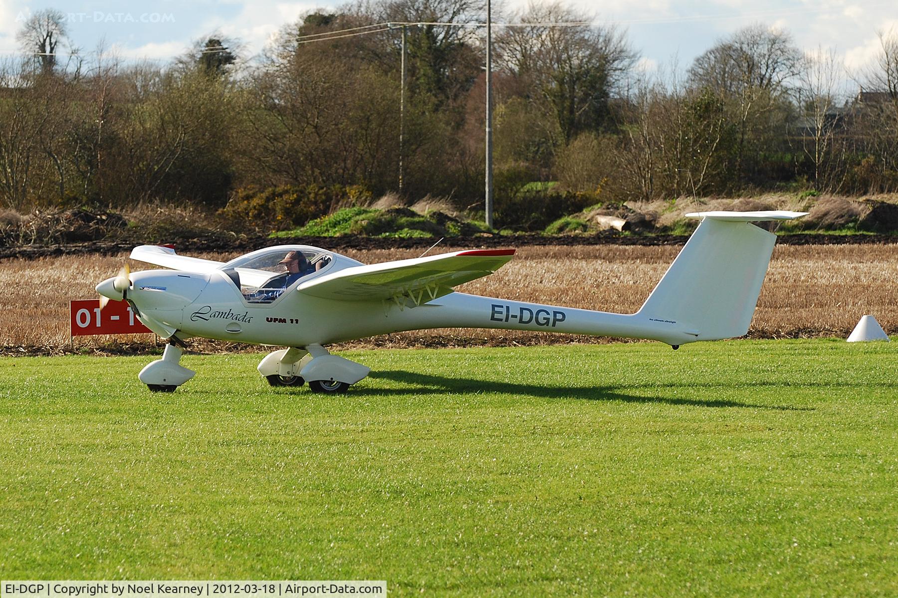 EI-DGP, Urban Air UFM-11 Lambada C/N 15/11, At the March Fly-in at Limetree Airfield.