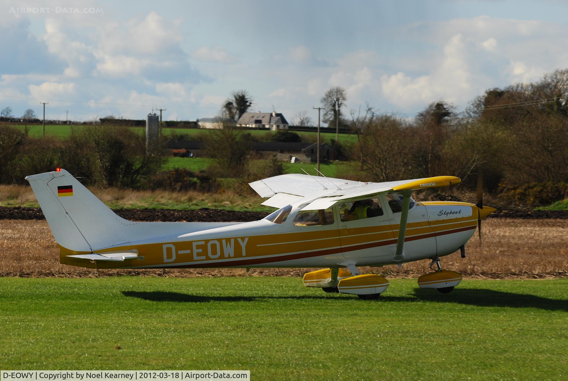D-EOWY, 1978 Reims F172N Skyhawk C/N 1696, At the March Fly-in at Limetree Airfield.