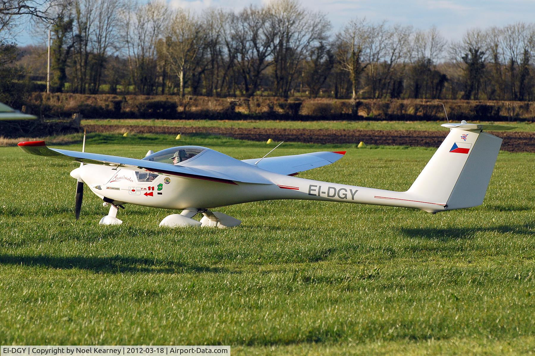 EI-DGY, 2000 Urban Air UFM-11 Lambada C/N 10/11, At the March Fly-in at Limetree Airfield.
