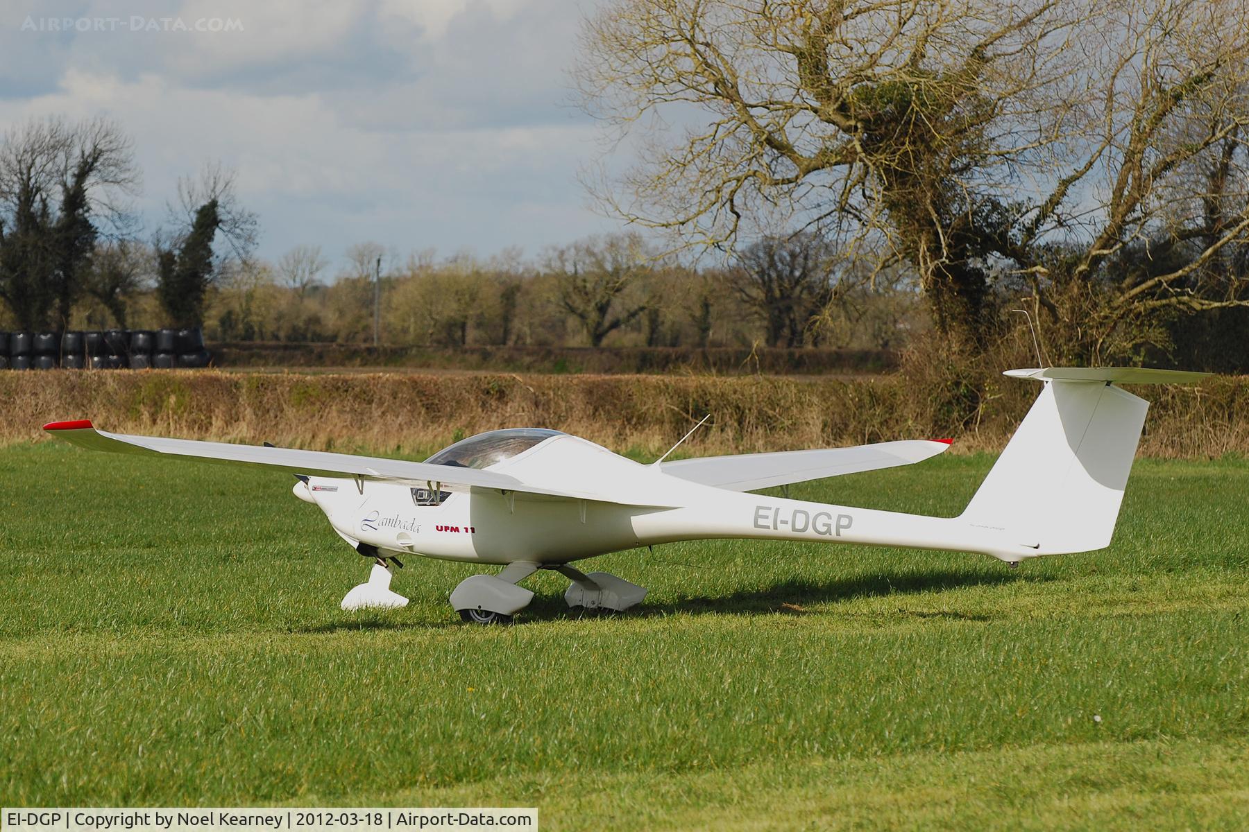 EI-DGP, Urban Air UFM-11 Lambada C/N 15/11, At the March Fly-in at Limetree Airfield.