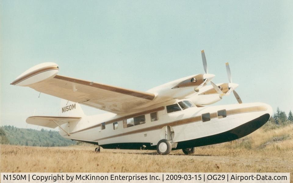 N150M, 1960 McKinnon G21D C/N 1251, McKinnon G-21D s/n 1251 in 1966 after turbine conversion per STC SA1320WE.