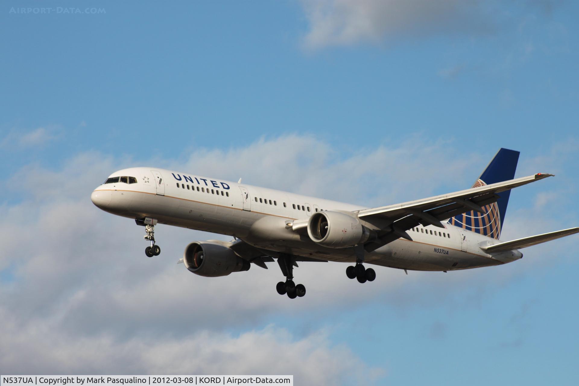 N537UA, 1991 Boeing 757-222 C/N 25157, Boeing 757-200