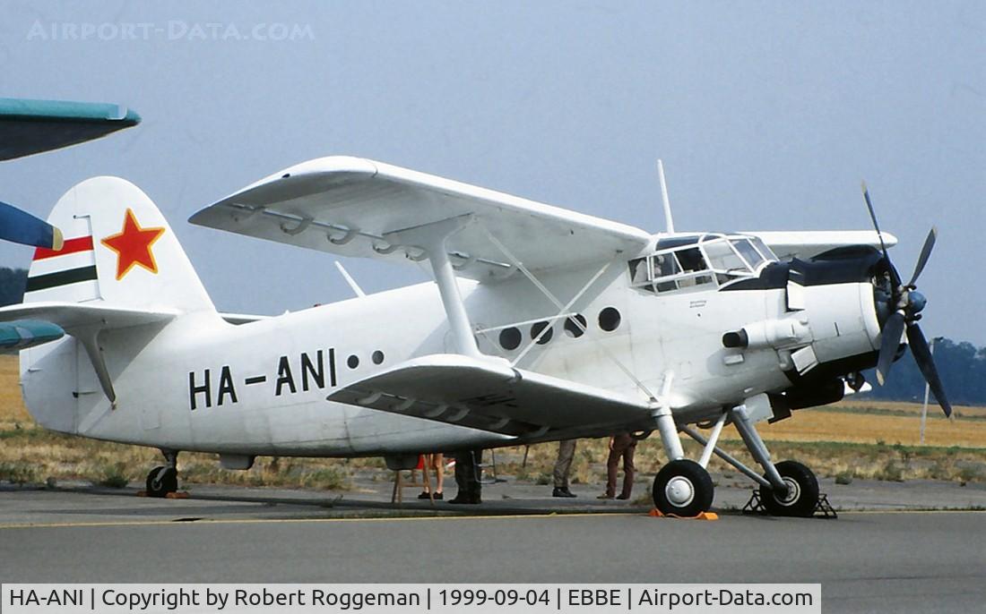 HA-ANI, 1972 Antonov An-2P C/N 1G132-55, Spottersday.